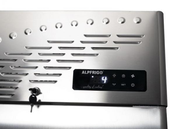 Chladiaca skriňa s presklenými dverami, línia 500 – ALPFRIGO