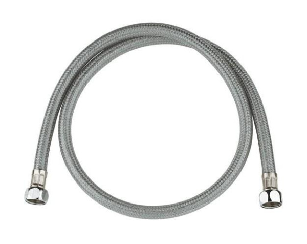 Flexibilná hadica pre tlakové sprchy k umývačkám, FF 1/2" x 1/2", 1100 mm - RDF