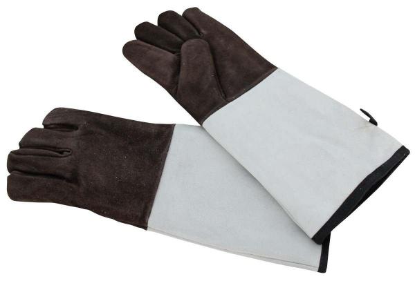 Ochrané 5 prstové kožené rukavice, odolné do +100°C – SCHNEIDER